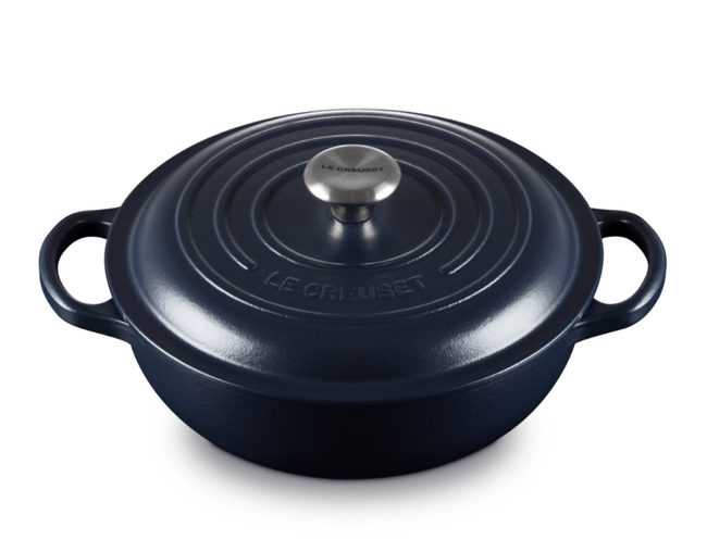 Panela Marmita Signature 22 cm Azul Nary Le Creuset