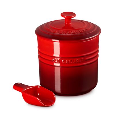 PORTA RAÇÃO C/ DOSADOR PET COLLECTION 2,3L VERMELHO