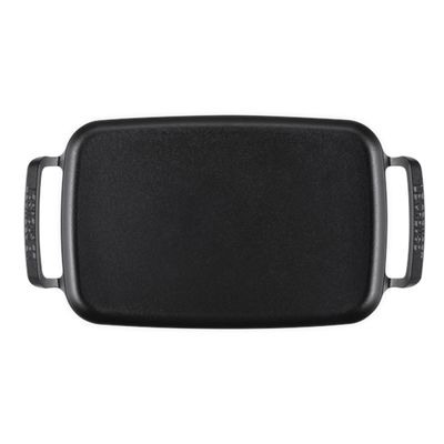 GRELHA RETANGULAR C/ALÇAS 40CM ALPINE MATTE BLACK