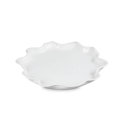 PRATO 36CM RUFFLE BRANCO