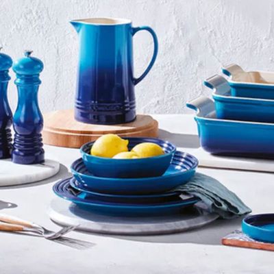 PRATO FUNDO 22CM 2 PEÇAS AZURE BLUE