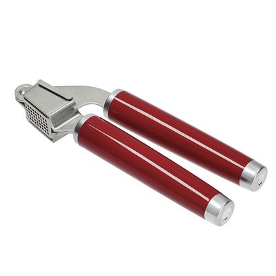 ESPREMEDOR AMASSADOR ALHO INOX VERMELHO