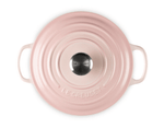 Panela Redonda Signature 20 cm Rosa Shell Pink Le Creuset Acima Fora