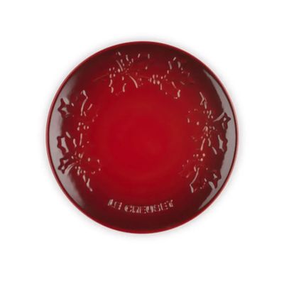 Prato Raso Sphere Holly 19 cm Vermelho Le Creuset
