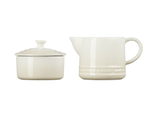 Kit Cream 300 ml e Sugar 250 ml Signature Branco Meringue Le Creuset v2