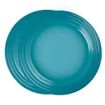 Prato Redondo 27 cm 2 Peças Azul Caribe Le Creuset