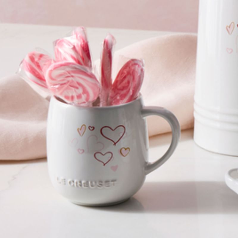 Caneca Mon Coeur Heritage 380 ml Branco Le Creuset v2