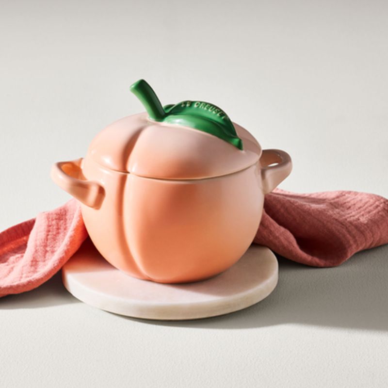 Mini Cocotte Cerâmica Pessego Fruits 580 ml Pessego Peche Le Creuset v2