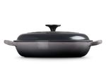 Caçarola Buffet Signature 30 Cm Cinza Flint Le Creuset Lateral