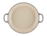 Caçarola Buffet Signature 30 Cm Cinza Flint Le Creuset Dentro