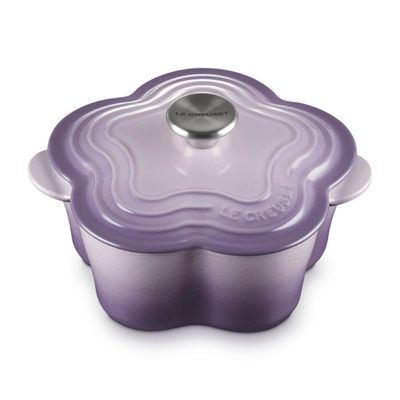 Panela Flor Tradition 20 cm Roxo Blue Bell Purple Le Creuset