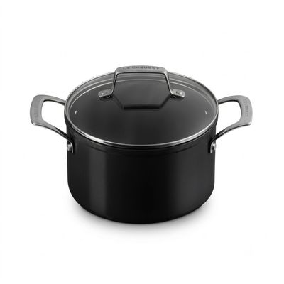 Caçarola Funda Non Stick Alumínio e Aço Inox 6 L / 24 cm Preto Le Creuset