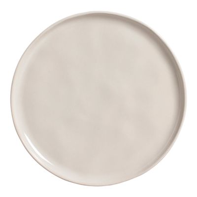 Pratos Raso Bio Stoneware Clay Areia 6 Peças Porto Brasil