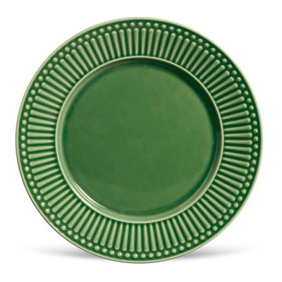 Pratos Raso Roma Verde Sálvia Verde 6 Peças Porto Brasil