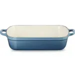 Travessa Retangular com Alça Signature 33 cm Azul Chambray Le Creuset v2