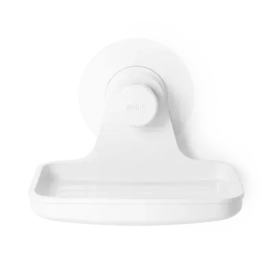 Saboneteira Flex Lock Adesivo 13 cm Branco Umbra