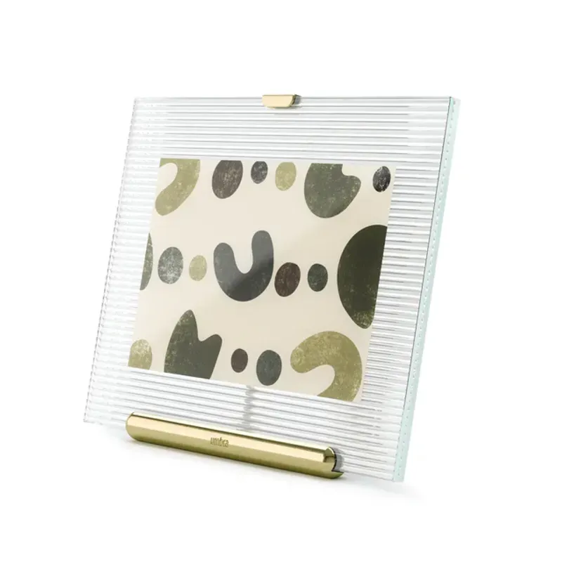 PORTA RETRATO FLUTE 10X15 DOURADO UMBRA