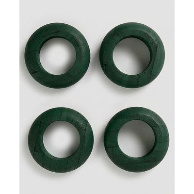 Argolas para Guardanapos 4 Peças Verde Tyft Bamboo