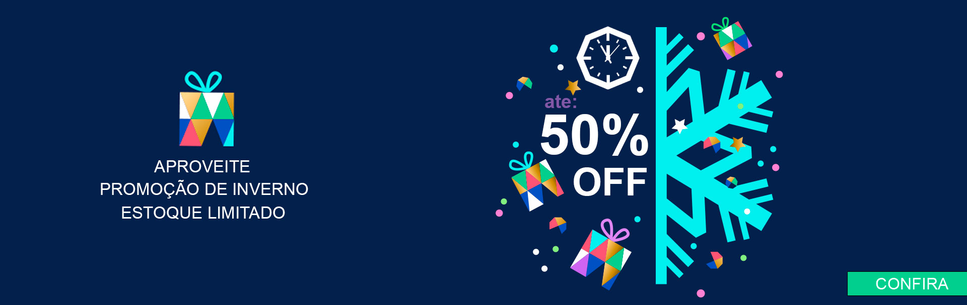 Banner Principal Outlet Até 60 Off